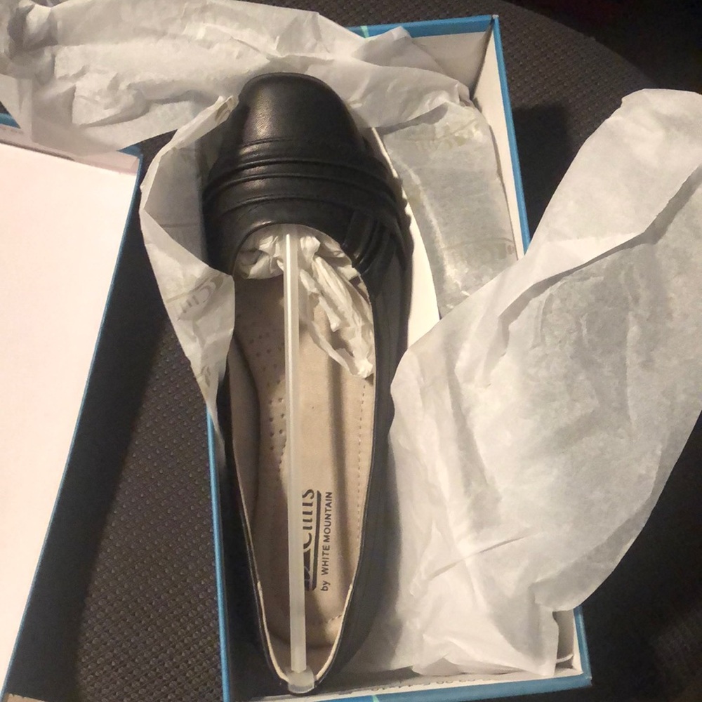 Black Ballet Flats